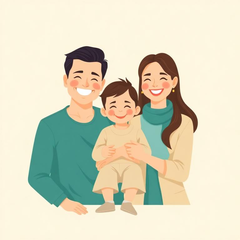 Familia feliz